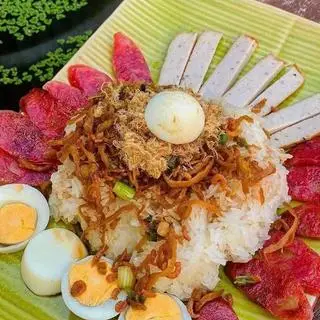 Hình ảnh Xôi mặn thập cẩm + phê đá
