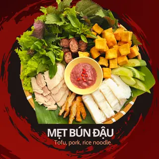 Hình ảnh Bún đậu đầy đủ