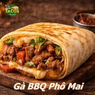 Hình ảnh Tacos Gà Xé BBQ Phô Mai