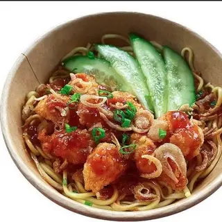 Hình ảnh Mì trộn Indo gà viên