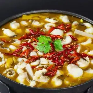Hình ảnh Cá nấu cải chua Tứ Xuyên