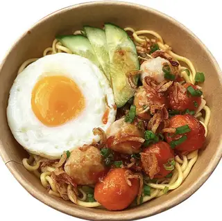 Hình ảnh Mỳ trộn cá viên