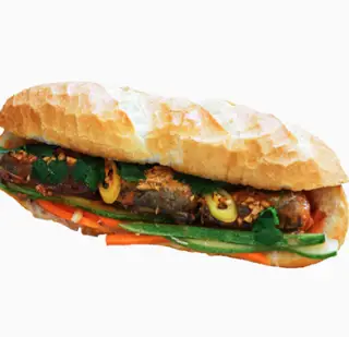 Hình ảnh Bánh mì kẹp cá mòi