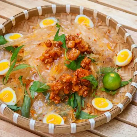 Hình ảnh Trà Sữa Đậm Vị Flan & Bánh Tráng Dẻo Mỡ Hành Tóp Mỡ Hiền Lê - Đường Số 1