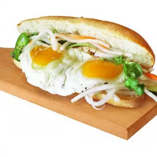 Hình ảnh Bánh mì ốp la