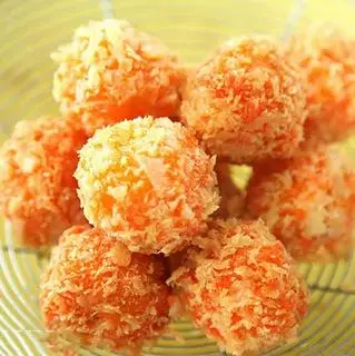 Hình ảnh Viên hải sản sốt cam