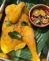 Hình ảnh Gà ủ muối 1/2con ( ăn nóng)