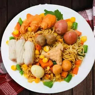 Hình ảnh Mì trộn full topping