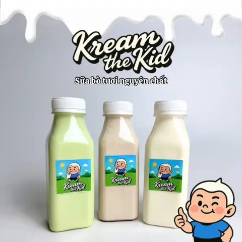 Hình ảnh Kream The Kid - Sữa Bò Tươi & Panna Cotta - Phố Chợ