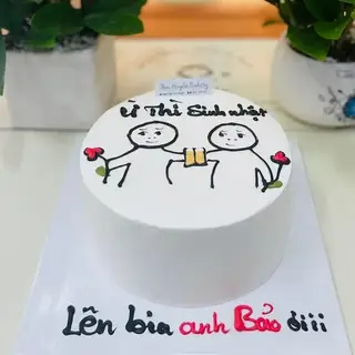 Hình ảnh Bánh kem bày đặt sinh nhật