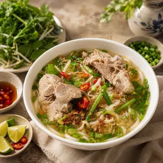 Hình ảnh Hủ tiếu xương heo hầm