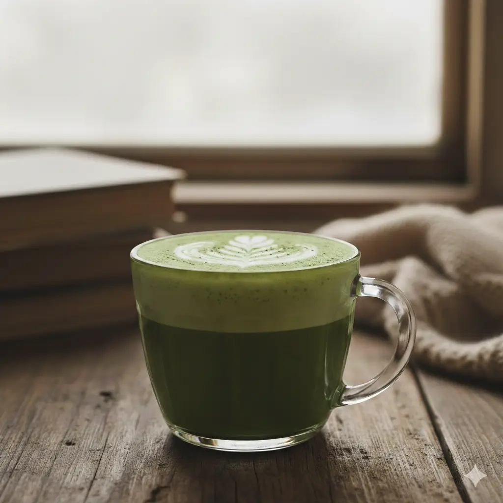 Hình ảnh Matcha latte - nóng