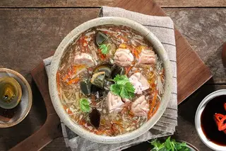 Hình ảnh Súp cua óc heo