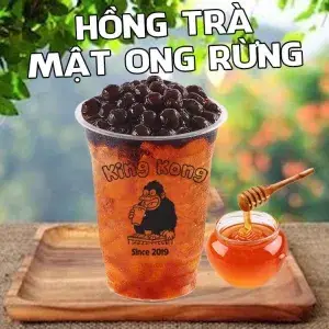 Hình ảnh Hồng trà mật ong rừng trân châu đen