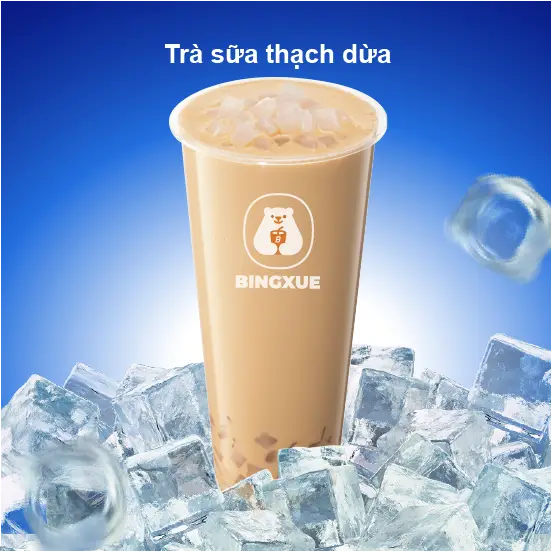 Hình ảnh Trà Sữa Thạch Dừa