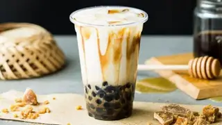 Hình ảnh Sữa tươi trân châu đường đen