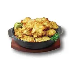 Hình ảnh Gà chiên giòn rút xương 1 con - 후라이드 순살 치킨