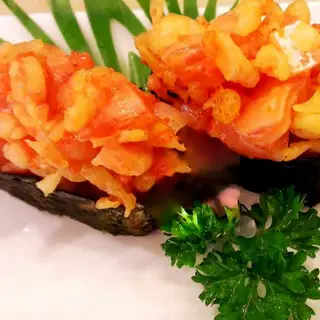 Hình ảnh Cá hồi trộn sốt - G1
