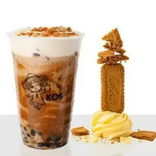 Hình ảnh Trà sữa bơ bánh quy Biscot