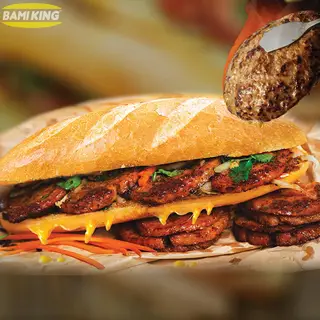 Hình ảnh Bánh mì chả bò nướng