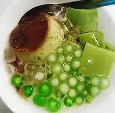Hình ảnh Tào phớ matcha caramen