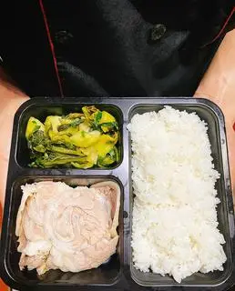 Hình ảnh Cơm thịt chưng mắm tép
