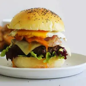 Hình ảnh Burger Úc cổ điển