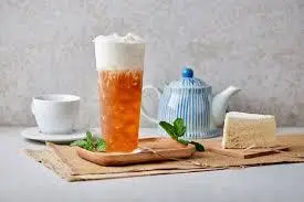 Hình ảnh Hồng trà tắc sủi bọt