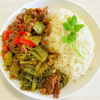 Hình ảnh Cơm chiên dưa bò