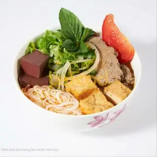 Hình ảnh Bún riêu đầy đủ - Coca cola