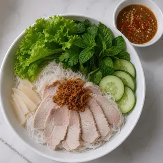Hình ảnh Bún mắm nêm thịt