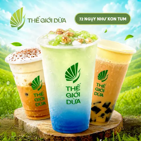 Hình ảnh Thế Giới Dừa - Trà Sữa Olong, Cà Phê Dừa & Nước Dừa - Tô Hiệu