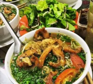 Hình ảnh Bánh đa cá