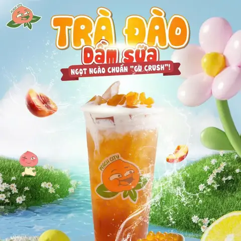 Hình ảnh Trà Đào Dầm Peach City - Xuân Thủy