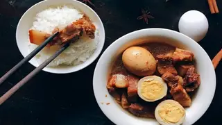Hình ảnh Cơm thịt kho trứng