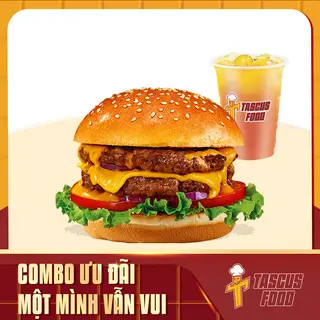 Hình ảnh Combo double burger 2 nhân