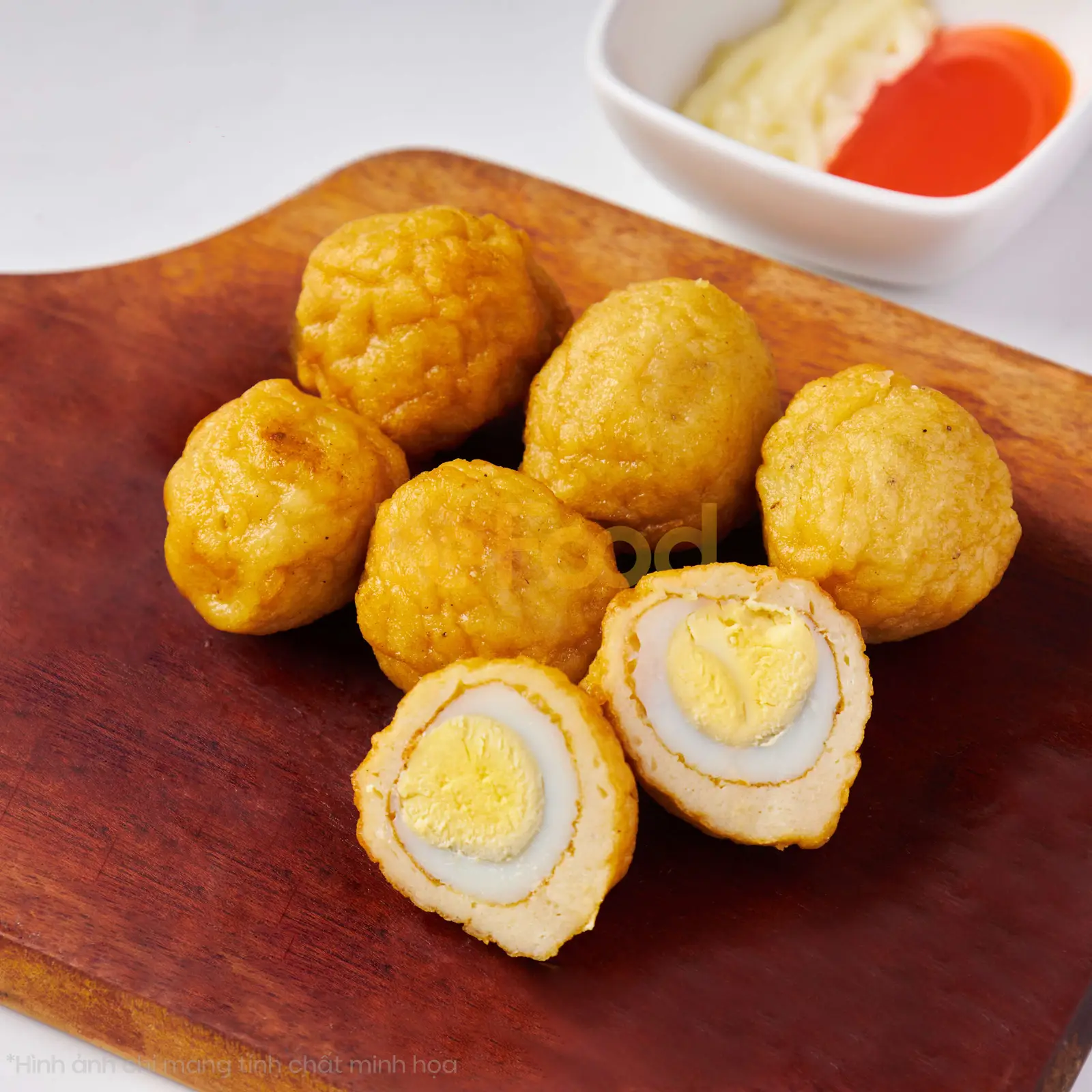 Hình ảnh Chả cá bọc trứng cút
