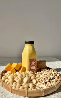 Hình ảnh Sữa macca - điều - bí đỏ
