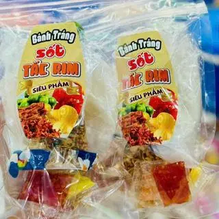 Hình ảnh Bánh tráng sốt tắc rim