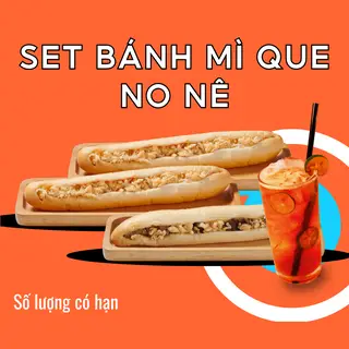 Hình ảnh Set Bánh Mì Que No Nê