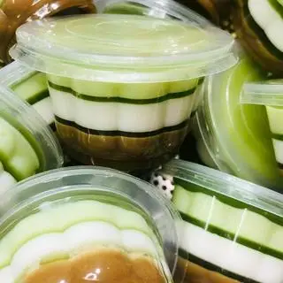 Hình ảnh Rau câu lá dứa cốt dừa - 1 hũ