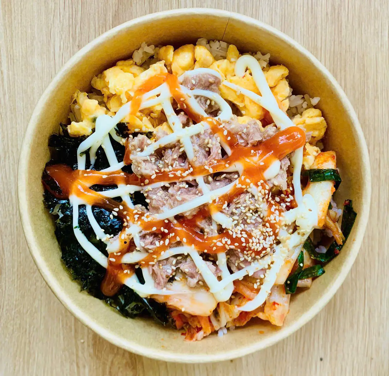 Hình ảnh Cơm trộn cá ngừ