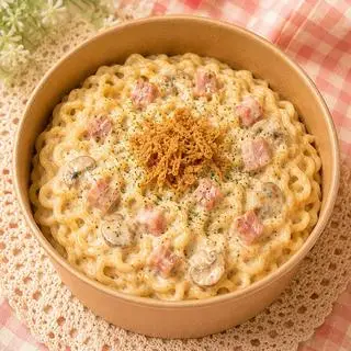 Hình ảnh Mì Trộn xốt kem ( béo ngậy )