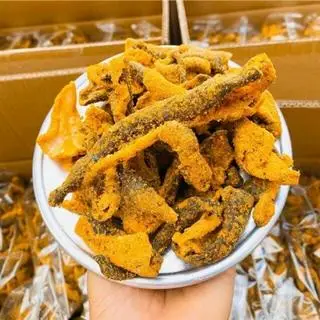 Hình ảnh Da cá trứng muối 130g