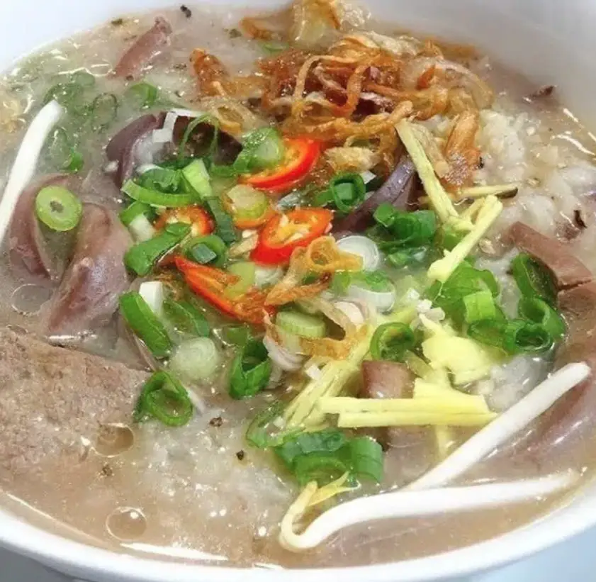 Hình ảnh Cháo lòng đầy đủ full topping