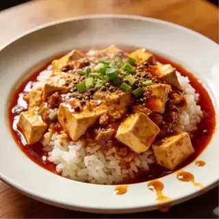 Hình ảnh Cơm đậu phụ Mapo Tứ Xuyên - 婆豆腐盖饭