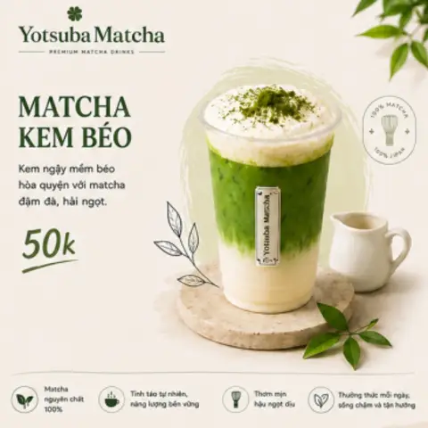 Hình ảnh Quán Matcha Latte Nhật Yotsuba - Đường Số 12