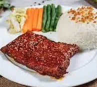 Hình ảnh Cơm sườn nướng BBQ