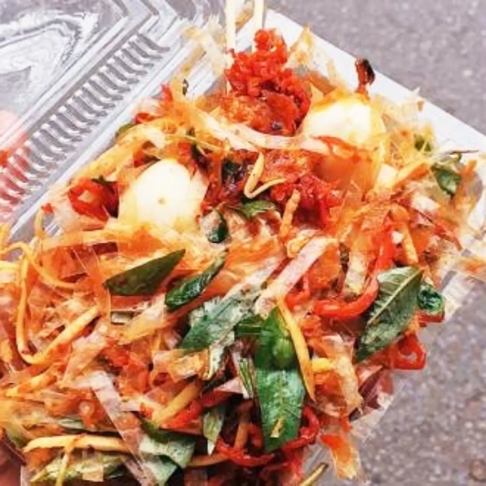 Hình ảnh Bánh Tráng Trộn
