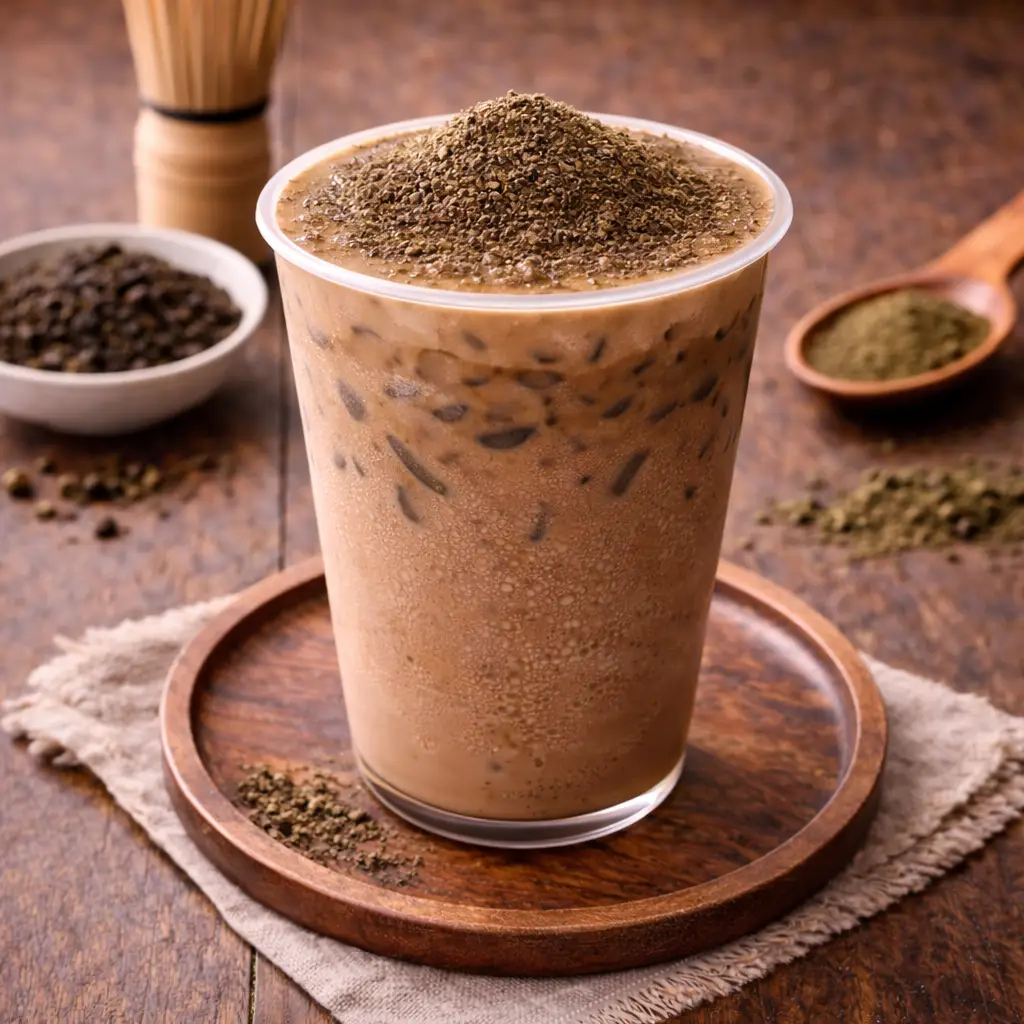 Hình ảnh Houjicha coldwhisked